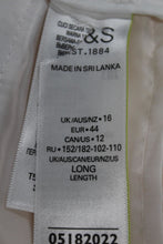 Load image into Gallery viewer, M&S Marks & Spencer Ladies Soft White Ellis Zip Trousers UK16 RRP39.5 NEW