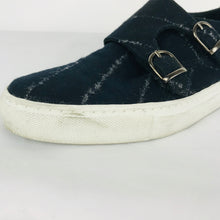 Load image into Gallery viewer, Cedric Charlier Women's Low Slip On Shoes Trainers | UK7 EU40 | Navy