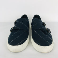Load image into Gallery viewer, Cedric Charlier Women's Low Slip On Shoes Trainers | UK7 EU40 | Navy