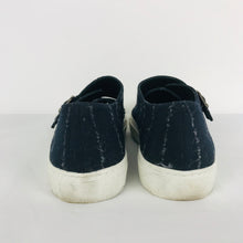Load image into Gallery viewer, Cedric Charlier Women's Low Slip On Shoes Trainers | UK7 EU40 | Navy