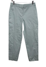 Load image into Gallery viewer, M&S Marks & Spencer Ladies Aqua Blue 7/8 Slim Leg Trousers UK10 RRP25 NEW