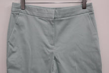 Load image into Gallery viewer, M&S Marks & Spencer Ladies Aqua Blue 7/8 Slim Leg Trousers UK10 RRP25 NEW