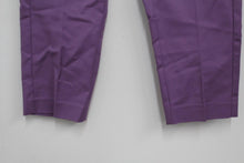 Load image into Gallery viewer, M&S Marks & Spencer Ladies Heather Purple Slim Crop Trousers UK6 RRP22.5 NEW
