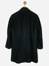 Load image into Gallery viewer, Hugo Boss Men's Cashmere Wool Trench Overcoat | L | Black