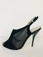Load image into Gallery viewer, Karen Millen Womens Sling Back Stiletto Heel | UK6 EU39 | Black