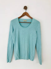 Load image into Gallery viewer, Repeat Women's Thin Knit Jumper | UK14 | Blue