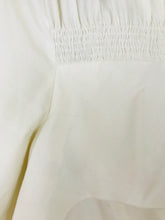 Load image into Gallery viewer, Prada Women’s Three Quarter Length Sleeve Blouse Shirt | 40 UK8 | White