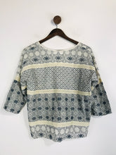 Load image into Gallery viewer, Velvet by Graham & Spencer Women's Boho Embroidered Blouse | XS UK6-8 | Multicoloured