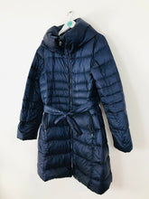 Load image into Gallery viewer, Weekend Max Mara Quilted Goose Down Puffer Coat | UK12 | Navy Blue