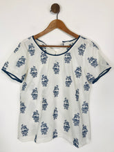 Load image into Gallery viewer, White Stuff Women's Floral Blouse | UK12 | White