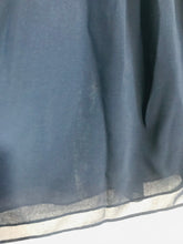 Load image into Gallery viewer, Reiss Women's Ruched A-Line Skirt | UK10 | Blue