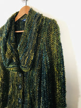 Load image into Gallery viewer, Aria Women's Striped Cowl Neck Cardigan | UK14 | Multicoloured