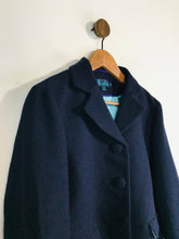 Load image into Gallery viewer, Boden Women's Wool Crop Blazer Jacket | UK18 | Blue