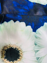 Load image into Gallery viewer, Chi Chi Women's Floral A-Line Dress | UK8 | Blue