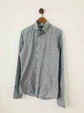 Load image into Gallery viewer, Dolce & Gabbana Men’s Slim Fit Stripe Shirt | 42/16.5 | Grey