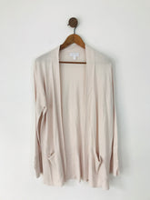 Load image into Gallery viewer, The White Company Long Knit Open Cardigan | S UK8 | Light Pink