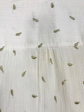 Load image into Gallery viewer, Anthropologie Vanessa Virginia Women's Embroidered Sleeveless Blouse | UK4 | White