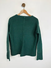 Load image into Gallery viewer, Jigsaw Women's Wool Ribbed Jumper | S UK8 | Green