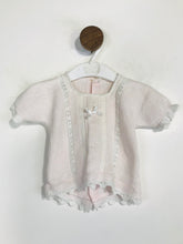 Load image into Gallery viewer, Paz Rodriguez Kid's Striped Crochet Jumper | 6 Months | Pink