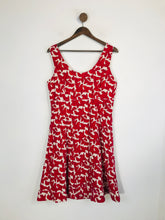 Load image into Gallery viewer, Newhouse Women's Striped A-Line Dress | L UK14 | Blue