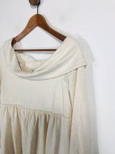 Load image into Gallery viewer, Saturday Sunday Anthropologie Women's Cotton Tunic Mini Dress | XS UK6-8 | Beige