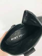 Load image into Gallery viewer, Mint Velvet Women's Leather Cowboy Boots | EU40 UK7 | Black