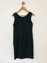 Load image into Gallery viewer, Cacharel Women's Pleated Sleeveless Shift Dress | 36 UK8 | Black