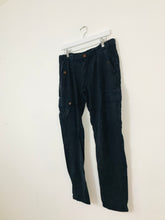 Load image into Gallery viewer, Woolrich Womens Easy Fit Cargo Trousers | 29 UK10-12 | Dark Navy