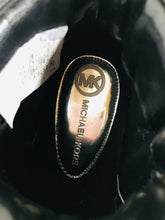 Load image into Gallery viewer, Michael Kors Women's Leather Hi Top Trainers | US7.5 UK5.5 | Black