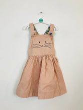 Load image into Gallery viewer, Mini Boden Kids Corduroy Overall Dress | 4-5 Years | Pink