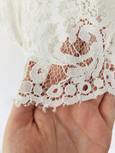 Load image into Gallery viewer, Reiss Women’s Off The Shoulder Long Sleeve Lace Top | UK8 | White