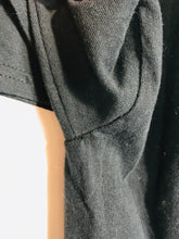 Load image into Gallery viewer, Opening Ceremony Women's Cotton Feather Trim T-Shirt | XS UK6-8 | Black