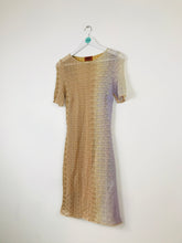Load image into Gallery viewer, Missoni Women’s Knit Bodycon Dress | IT40 S UK8 | Brown