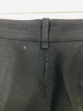 Load image into Gallery viewer, Massimo Dutti Women’s High Waisted Slim Trousers | UK18 | Black