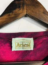Load image into Gallery viewer, Aries Arise Women’s Cotton Tie dye T-Shirt | U | Purple