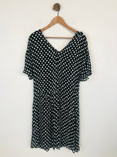 Load image into Gallery viewer, Bimba Y Lola Women's Polka Dot Loose Fit Shift Dress | XS UK6-8 | Black