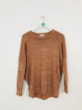 Load image into Gallery viewer, Whistles Women’s Oversized Flecked Jumper | UK12 | Orange