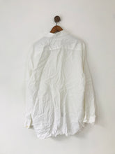 Load image into Gallery viewer, Zegna Sport Men’s Lightweight Linen Button Up Shirt | L | White