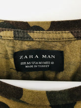 Load image into Gallery viewer, Zara Men’s Camo Short Sleeve T-Shirt | M | Brown