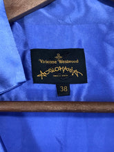 Load image into Gallery viewer, Vivienne Westwood Women's Silk Anglomania Blouse | EU38 UK10 | Blue