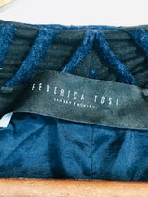 Load image into Gallery viewer, Federica Tosi Women's Striped Ribbed Midi Dress | EU40 UK12 | Multicoloured