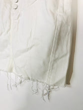 Load image into Gallery viewer, River Island Women's Cotton Mini Skirt | UK12 | White