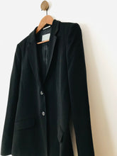 Load image into Gallery viewer, Jigsaw Women's Wool Blend Blazer Jacket | UK14 | Black