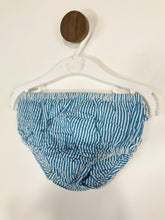 Load image into Gallery viewer, Boden Kid's Striped Rainbow Print A-Line Dress | 2-3 Years | Blue