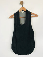 Load image into Gallery viewer, Helmut Lang Women's Denim Corset Waistcoat Jacket | S UK8 | Black