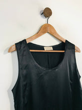 Load image into Gallery viewer, Falconeri Women's Silk Tank Top | M UK10-12 | Black