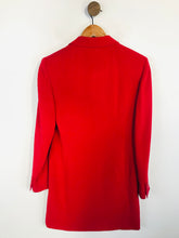 Load image into Gallery viewer, Planet Women's Longline Tailored Blazer Jacket | UK8 | Red