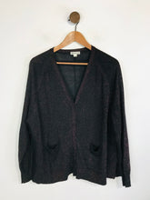 Load image into Gallery viewer, Whistles Women's Metallic Cardigan | L UK14 | Black