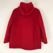 Load image into Gallery viewer, YMC x Gloverall Womens Hooded Duffle Coat | L UK14 | Red