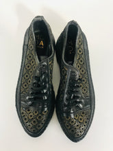 Load image into Gallery viewer, Moda in Pelle Women's Platform Oxford Flats Shoes | EU40 UK7 | Multicoloured